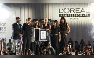 Guinness World Record hair color