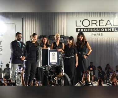 Guinness World Record hair color